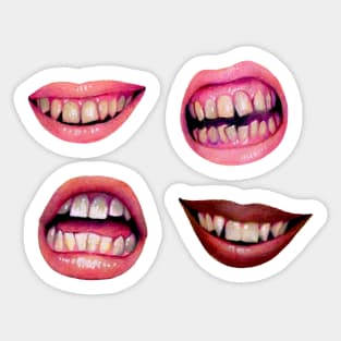 Mouth Sticker